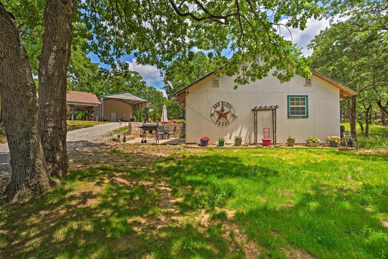 Lake Texoma Cabin - 1 Mi To Park And Boat Ramp! Willow Spring Ngoại thất bức ảnh