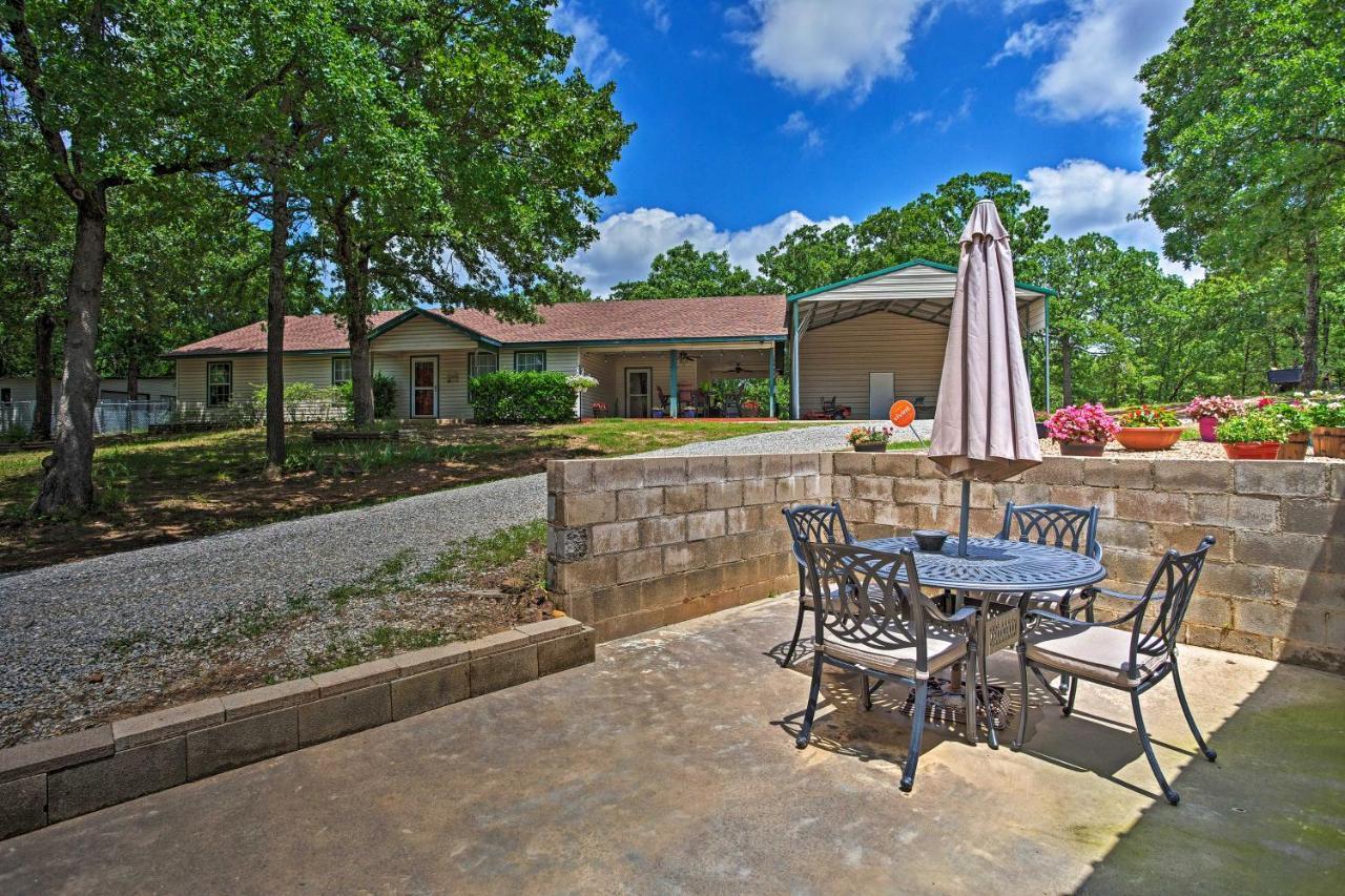 Lake Texoma Cabin - 1 Mi To Park And Boat Ramp! Willow Spring Ngoại thất bức ảnh